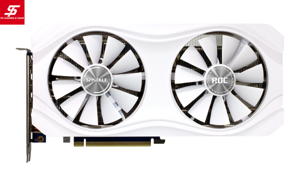 SPARKLE Arc A750 ROC Luna OC 8GB nổi bật với setup trắng