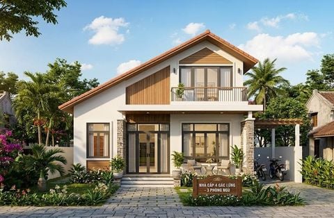 101+ Mẫu nhà cấp 4 gác lửng 3 phòng ngủ tối ưu chi phí 2026