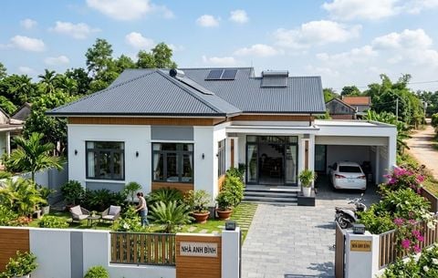 Tổng Hợp Nhà Cấp 4 Mái Tôn 3 Phòng Ngủ Đơn Giản Mà Hiện Đại