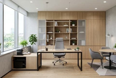 99+ Mẫu thiết kế phòng giám đốc 20m2 đẹp, ấn tượng 2026