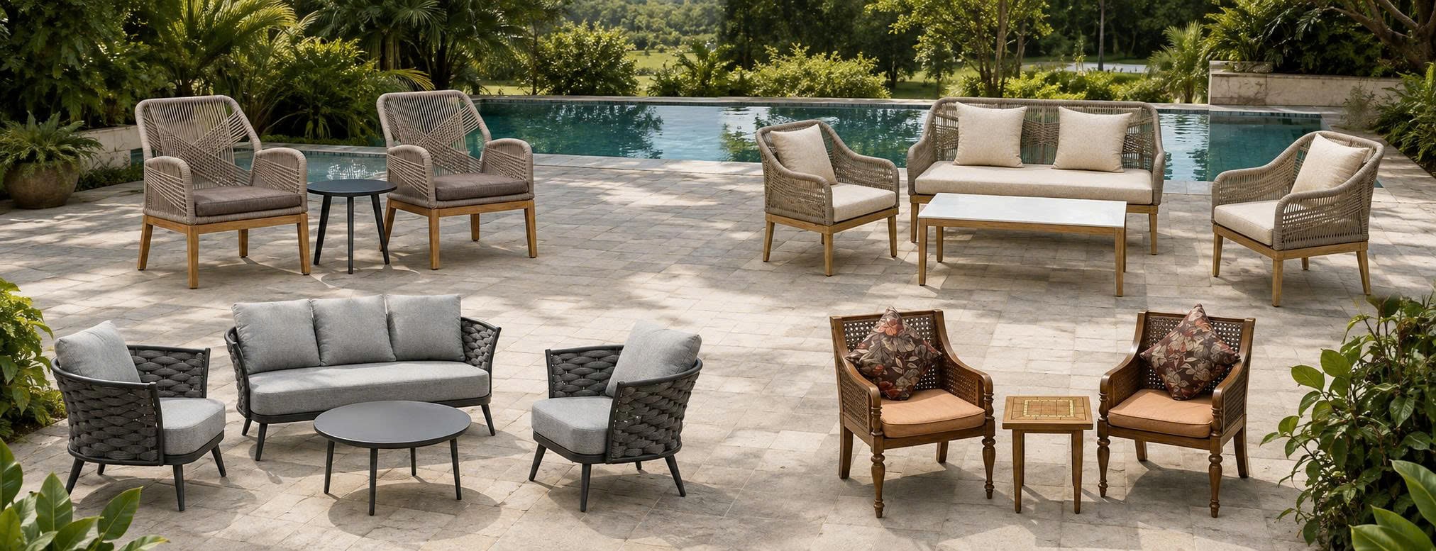 BỘ SOFA NGOÀI TRỜI