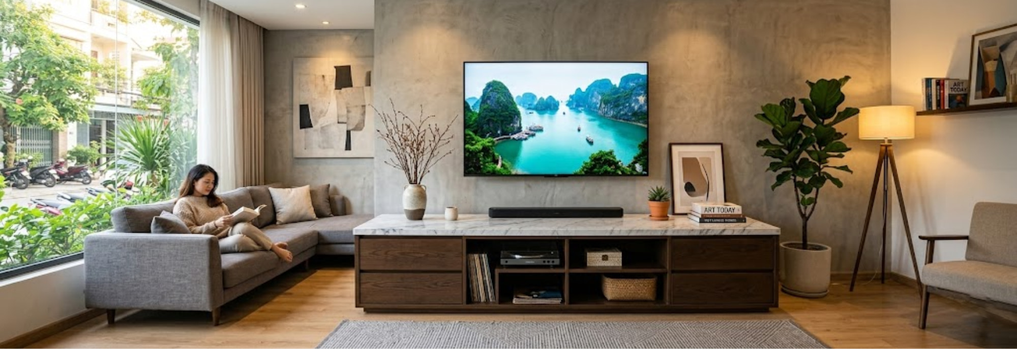 Kệ Tivi Mặt Đá