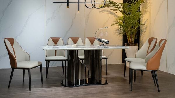 Bàn Ăn Mặt Đá Cao Cấp HAK70