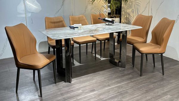 Bàn Ăn Mặt Đá Cao Cấp HAK61