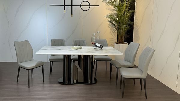 Bàn Ăn Mặt Đá Cao Cấp HAK70