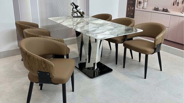 Bàn Ăn Mặt Đá Cao Cấp HAK83