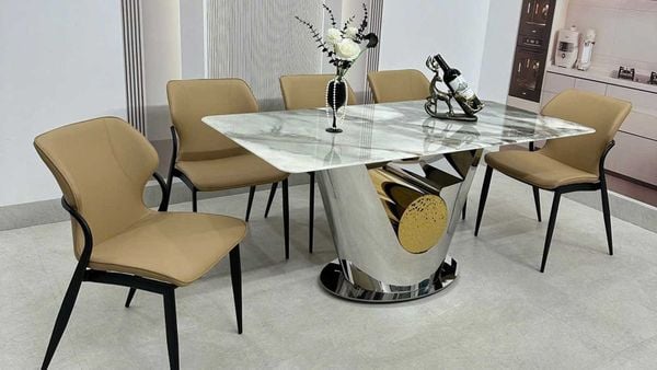 Bàn Ăn Mặt Đá HAK88