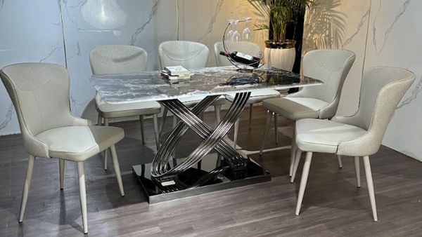 Bàn Ăn Mặt Đá HAK12