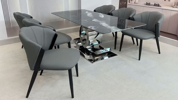 Bàn Ăn Mặt Đá Cao Cấp HAK85