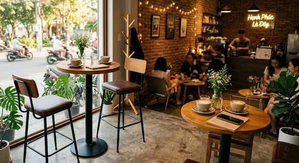 Tại sao bàn ghế quán cafe lại quan trọng