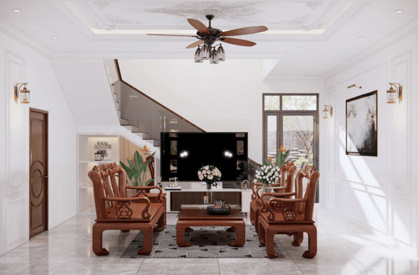 Dự án biệt thự chị Dung Long An