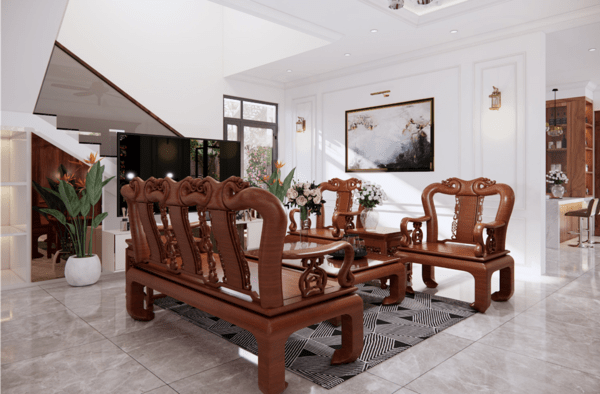 Dự án biệt thự chị Dung Long An