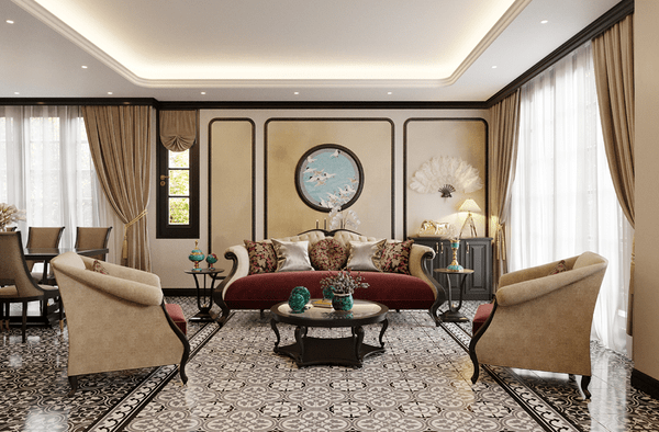 Biệt thự chị Mon Long An