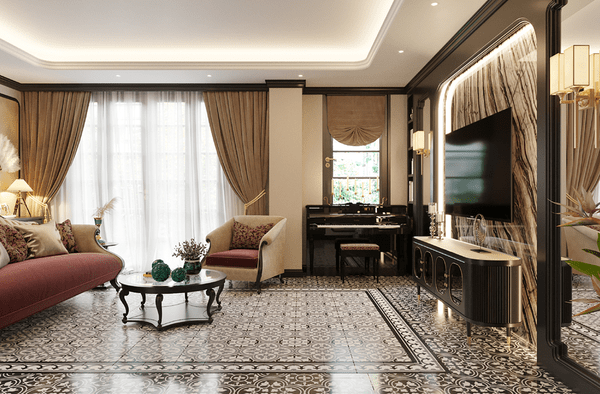 Biệt thự chị Mon Long An