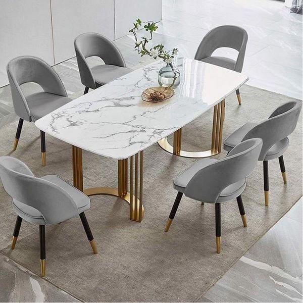 Bộ bàn ăn 6 ghế Calliope DPBA02