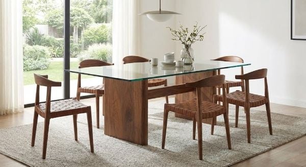 Mẫu bộ bàn ăn 6 ghế giá tốt