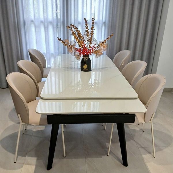 Cân nhắc chọn bộ bàn ăn 6 ghế dễ tháo lắp