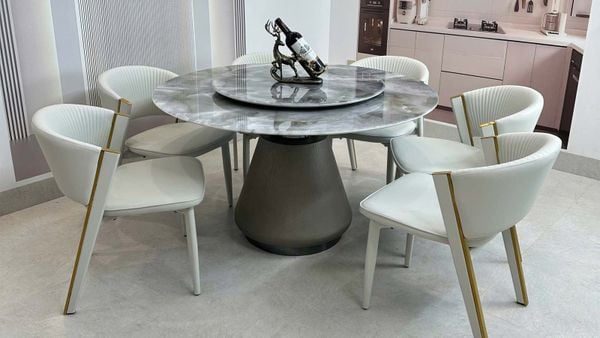 Ghế Ăn Bọc Da Ariston HAG55