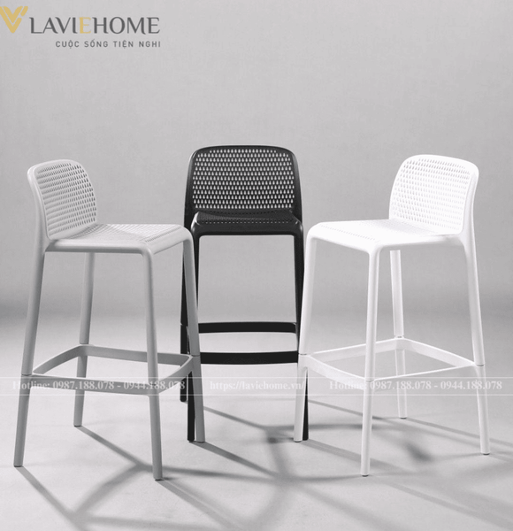 Ghế bar bằng nhựa