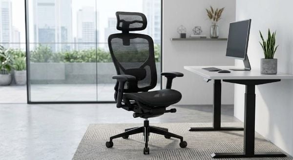 Ghế công thái học có tựa đầu