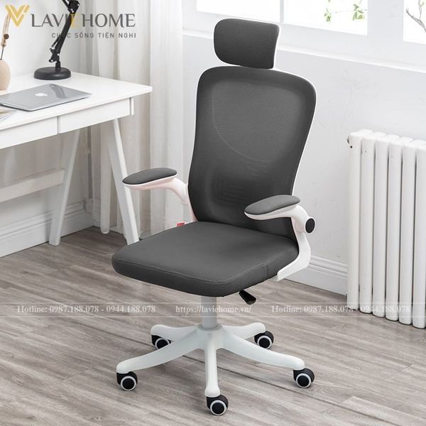 Ghế lưới xoay văn phòng thiết kế nhẹ và tinh gọn