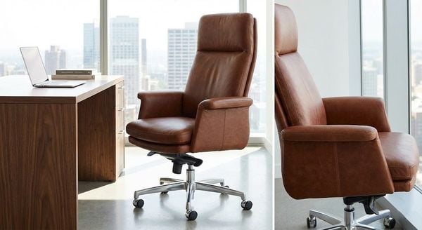 Mẫu ghế da văn phòng