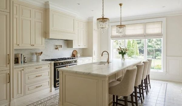 Nội thất phòng bếp tân cổ điển