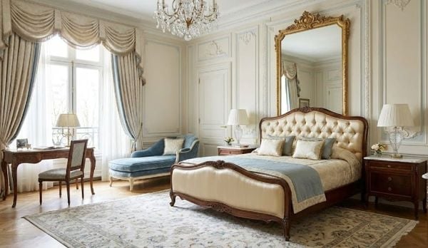 Phong cách phòng ngủ tân cổ điển