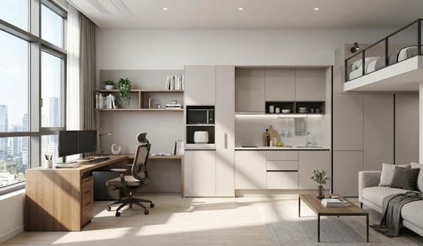 Nội thất văn phòng căn hộ