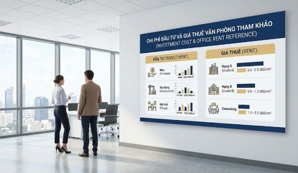 Chi phí đầu tư nội thất văn phòng