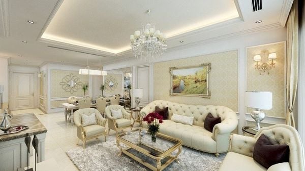 Nội thất Vinhomes tân cổ điển