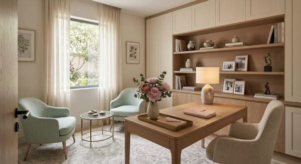 Phòng giám đốc nhỏ đẹp cho nữ
