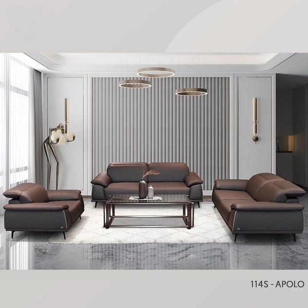 Ghế sofa da giá rẻ Apolo