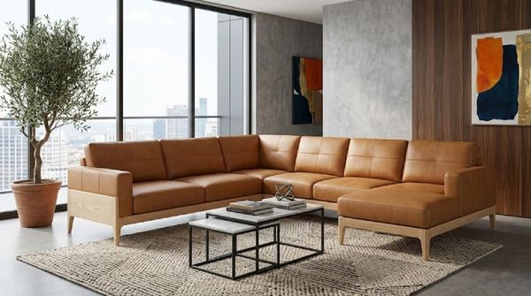 Kinh nghiệm chọn mua sofa gỗ da hiện đại