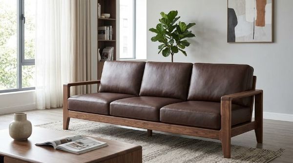 Tại sao sofa gỗ da hiện đại được ưa chuộng