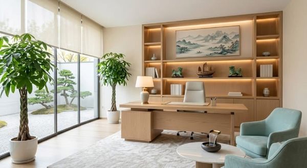 Thiết kế phòng giám đốc 20m2 chuẩn phong thủy