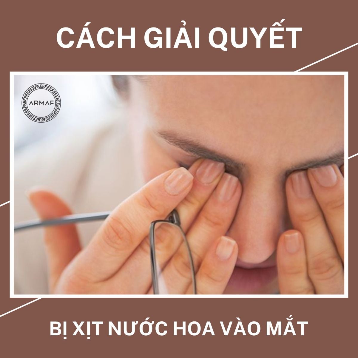Bị xịt nước hoa vào mắt có sao không? [CÁCH XỬ LÝ AN TOÀN]
