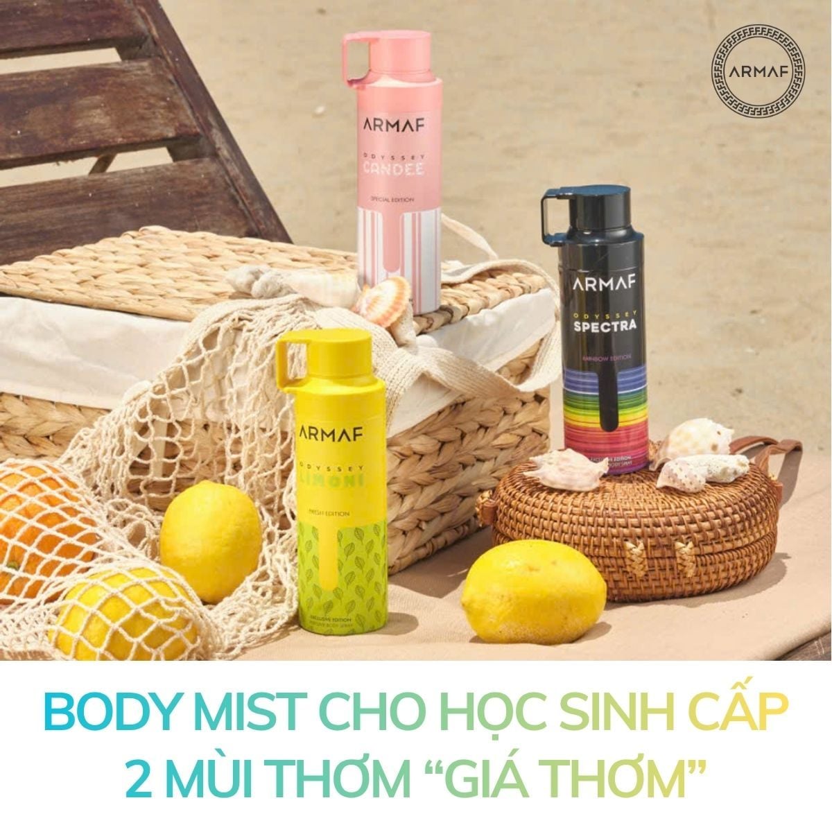 Gợi ý body mist cho học sinh cấp 2 mùi thơm “giá thơm”