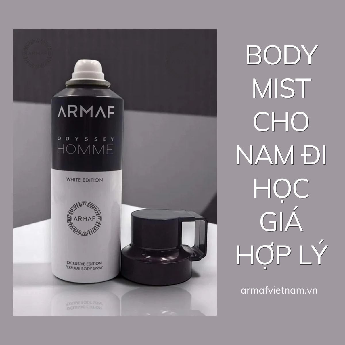 Gợi ý body mist cho nam đi học giá hợp lý, thơm sang bền mùi