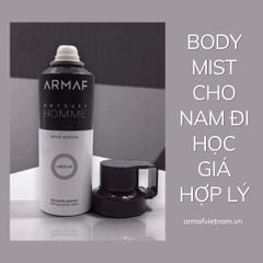 Gợi ý body mist cho nam đi học giá hợp lý, thơm sang bền mùi