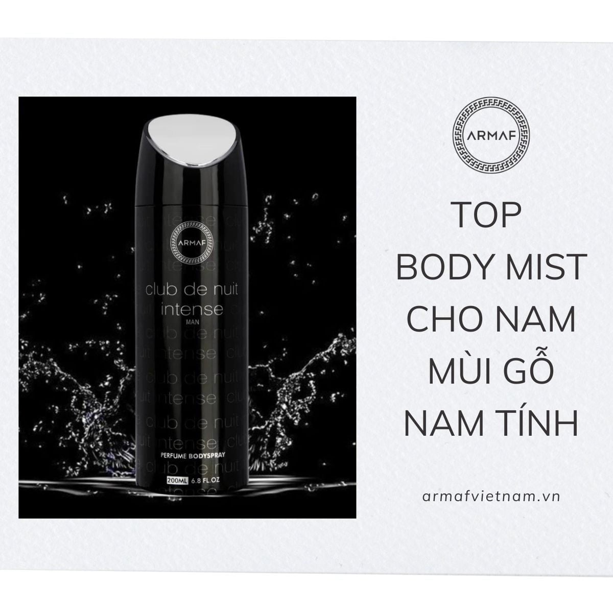 Những chai body mist cho nam mùi gỗ nam tính đáng đầu tư