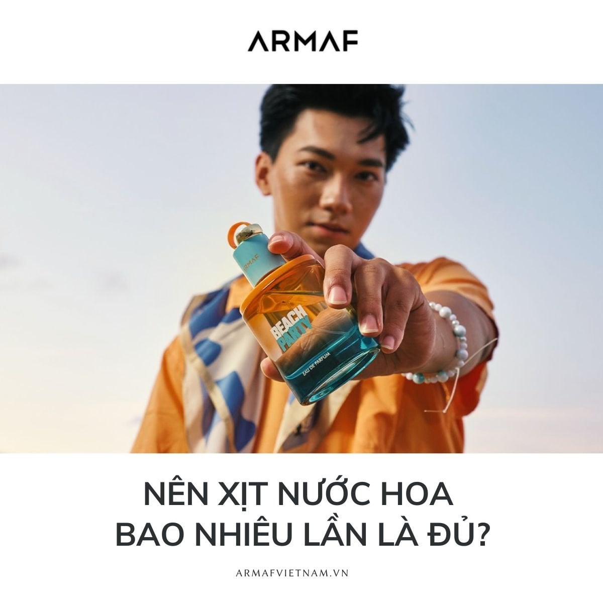 Nên xịt nước hoa bao nhiêu lần - TẦN SUẤT “ĐỦ ĐỂ THƠM”