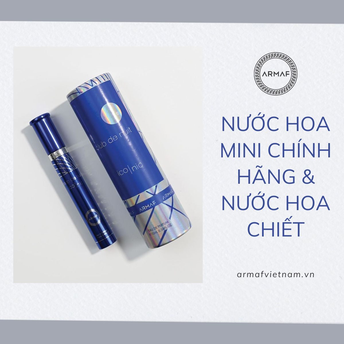 Nước hoa mini chính hãng - Phân biệt với nước hoa chiết