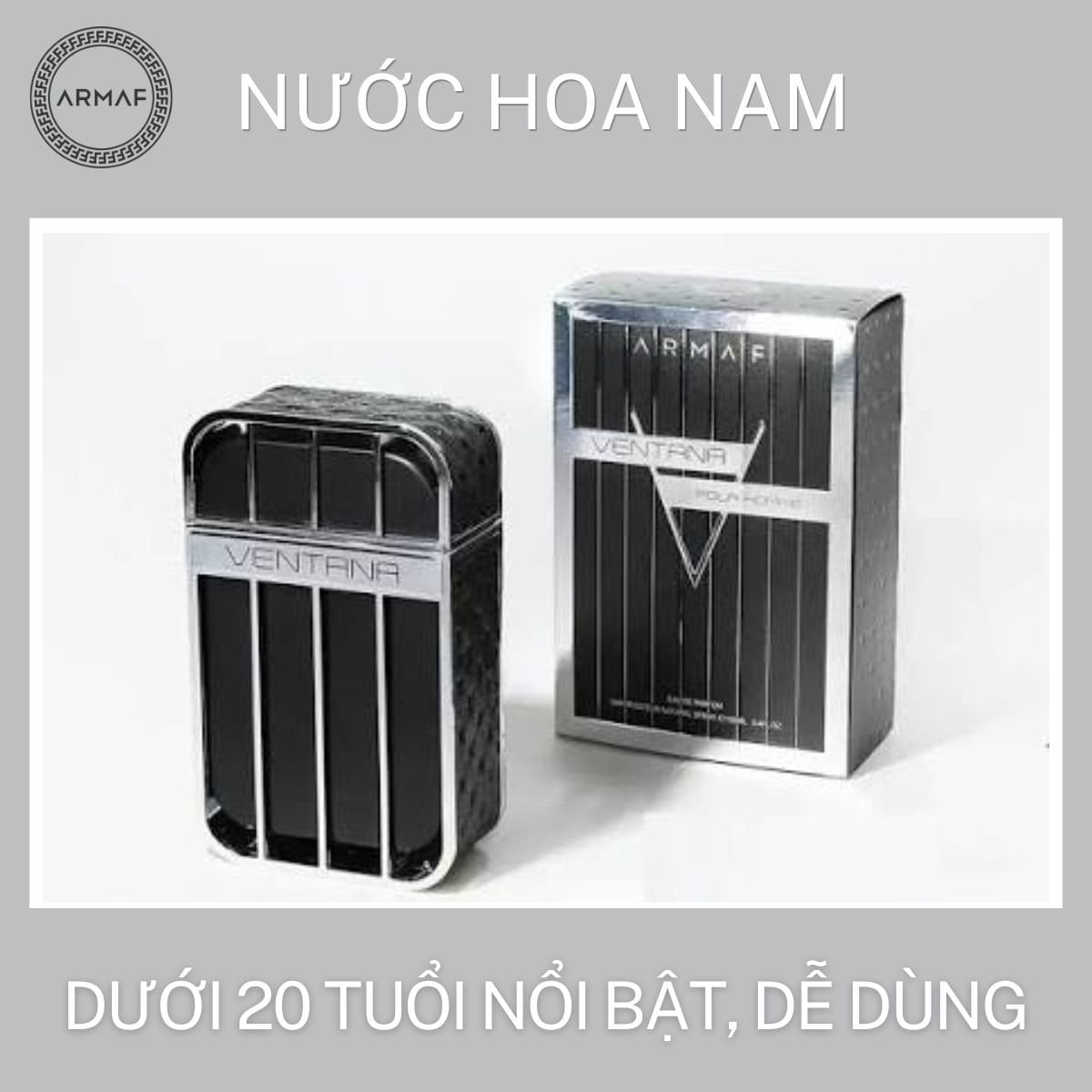 TOP nước hoa nam dưới 25 tuổi đang là xu hướng