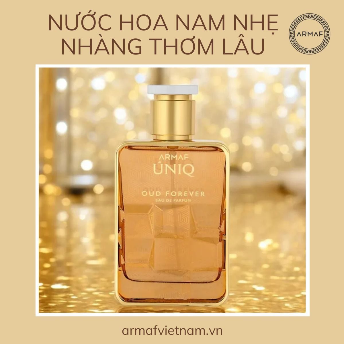 Nước hoa nam nhẹ nhàng thơm lâu, gây ấn tượng