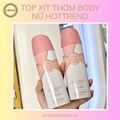TOP xịt thơm body nữ hottrend 2026 [ĐỪNG LỠ]