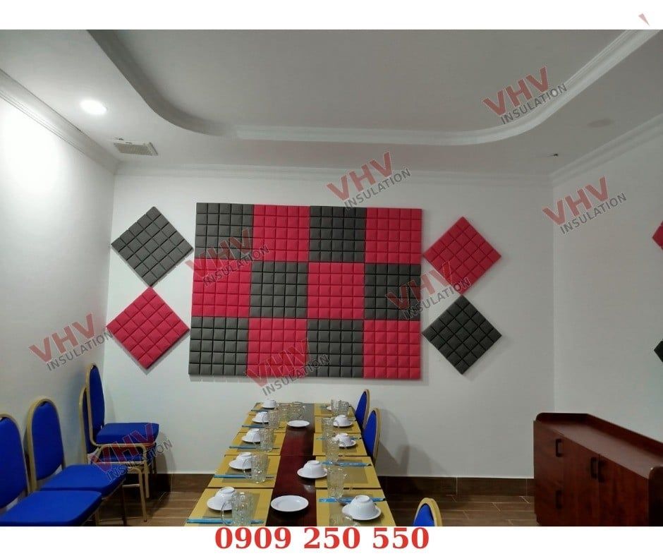 Bố trí tiêu âm theo từng bề mặt: Tường – Trần – Góc phòng