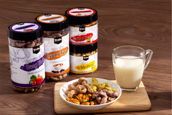 Các loại hạt điều tẩm vị dành cho dân văn phòng năng động