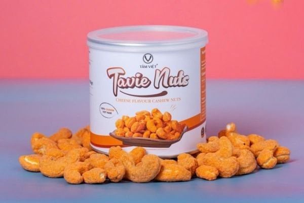 Cách làm hạt điều tẩm vị phô mai giòn rụm