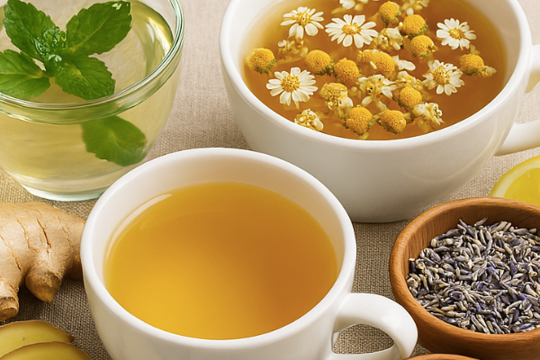 Top 7 loại trà thảo dược giảm đau đầu khi căng thẳng